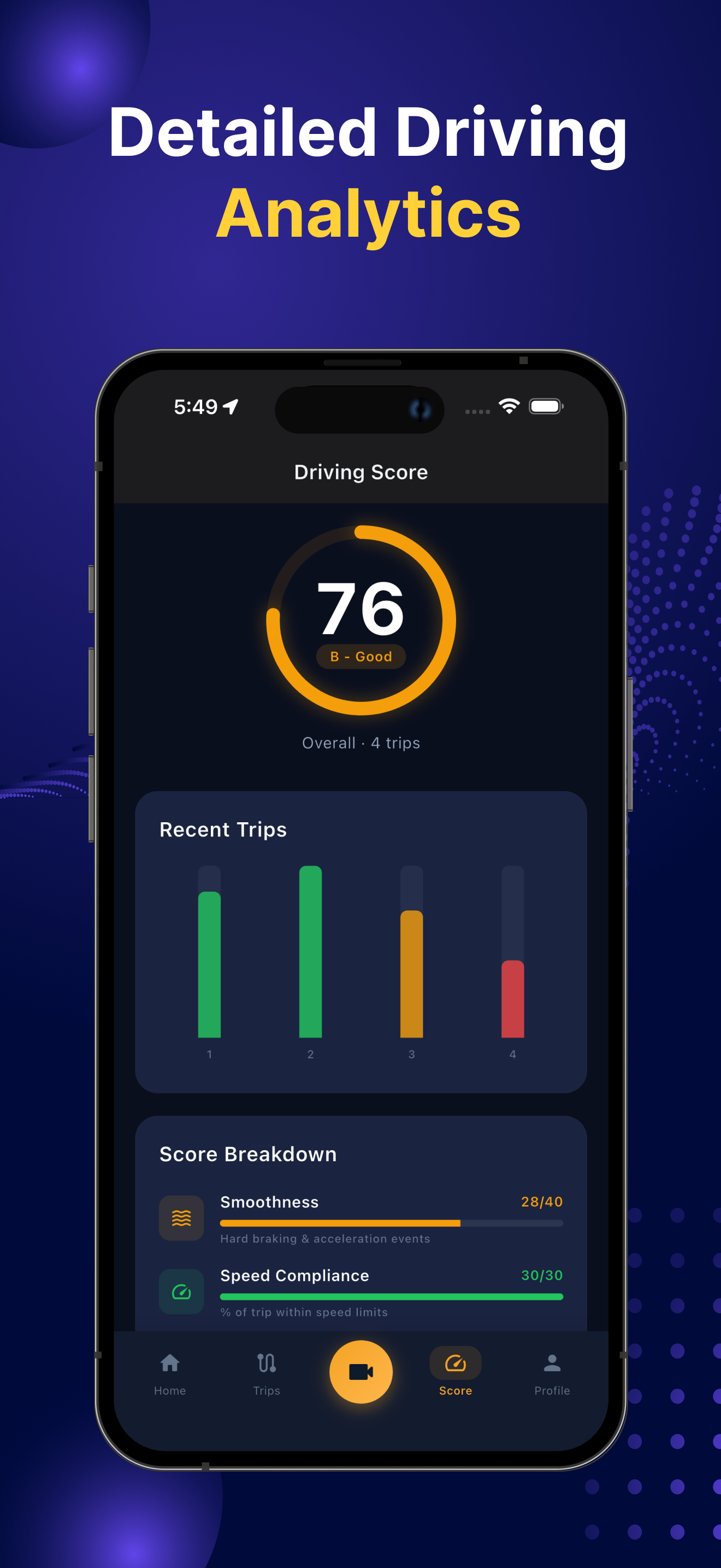 iOS app screen 6